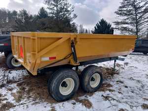 Nouvelle remorque à benne basculante américaine 2026, 16 000 lb, 7 x 16 GN, benne basculante latérale télescopique à 3 étages, haute sécurité, composants de base durables, garantie d'un an - Product Image 3