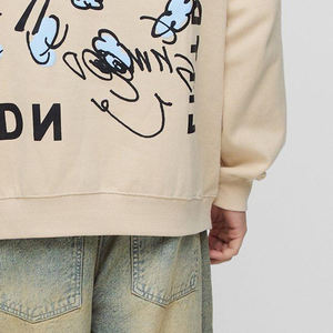 Sudadera con Capucha Personalizada Directo de Fábrica, Sudadera con Capucha de Algodón de Alta Calidad para Hombre, Impresión DTG y DTF Completa, Estilo Holgado de Invierno - Product Image 6