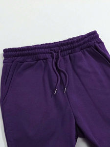 Pantalons de jogging en molleton à taille élastique décontractés pour hommes Logo brodé personnalisable Pantalons de survêtement à cordon de serrage Marque privée - Product Image 3