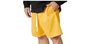 Short d'entraînement de gymnastique en polyester écologique de toile pour hommes de haute qualité OEM Logo personnalisé Poches de sublimation pour le basket-ball d'été délavé - Product Image 2