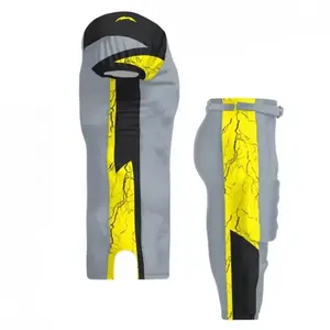 Ropa de fútbol americano profesional personalizada, cómoda, de secado rápido, de manga corta, último diseño, conjuntos de uniformes transpirables - Product Image 3