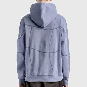 Sudaderas con capucha personalizadas Hombres 100% algodón en blanco gota hombro Sudaderas con capucha Sudadera con capucha jersey de gran tamaño Heavyweight hombres sudaderas con capucha - Product Image 4