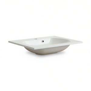 Recomposed Marble 60 cm Built-In Sink Elegant Bathroom <b>Basins</b> - Product Image 3