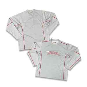 Camiseta de manga larga con diseño de bordado personalizado Camiseta de sublimación en blanco personalizada - Product Image 6