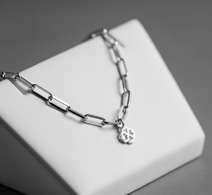 Collier chaîne à maillons minimaliste en argent 925 unisexe vente chaude avec pendentif plaqué or rhodium pour usage quotidien et cadeau de mode - Product Image 5