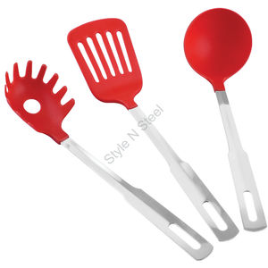 Acero inoxidable al por mayor Premium nylon utensilios de cocina conjunto de utensilios de cocina accesorios utensilios de cocina Gadgets - Product Image 1