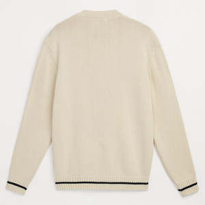 Suéteres Cárdigan de Diseño Personalizado, Estilo Casual y Simple para Hombre, Chaquetas con Botones Decorativos en Relieve, Venta al Por Mayor - Product Image 6