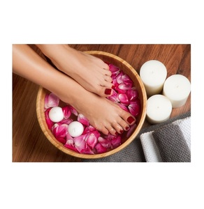 ชามสปาเท้าทำจากไม้สำหรับใช้ในครัวเรือนชามนวดไม้สำหรับทำเล็บมือ - Product Image 4