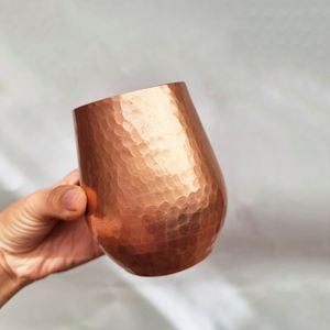 Premium quality copper mule <b>mug</b> with shiny finish and artisan details designed for authentic cocktail presentation at home - Product Image 3