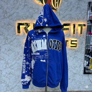Toutes les couleurs Plus Size New Style Most Demanded Zipper Hoodie Puff Printed Factory Made Cheap Price Hoodies Men Men's Hoodies - Product Image 1