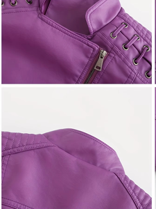 Nouvelle veste en cuir pour femme, taille adulte, style décontracté, fabrication de qualité supérieure, cuir véritable, veste en cuir pour femme - Product Image 4