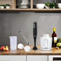 Batidora Eléctrica de Mano de 200W, Juego de Batidoras de Cocina con Carcasa Desmontable de ABS