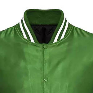 Veste universitaire en satin personnalisée pour homme, hiver, logo frontal, écologique, respirante, légère, vêtements d'extérieur - Product Image 5