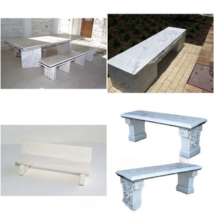 Banc en marbre élégant de nouveau design dans des tailles personnalisées, siège extérieur en marbre du Pakistan, siège de banc en marbre de qualité supérieure - Product Image 3
