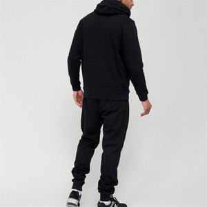 Conjunto Deportivo Unisex con Sudadera con Capucha y Pantalones Deportivos de Felpa de Algodón, Conjunto de 2 Piezas, Liso, Personalizable con Logotipo, Ropa Deportiva Informal Cálida de Invierno - Product Image 5