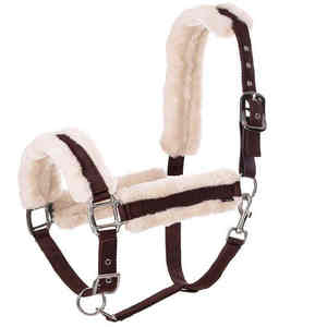 Harnais de cheval équestre de haute qualité, durable, en polaire douce, en nylon, réglable, personnalisation acceptée - Product Image 5