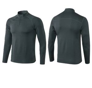 Camiseta Deportiva de Manga Larga para Hombre, Estilo Informal, de Secado Rápido, para Correr, Entrenar, Talla Grande - Product Image 5