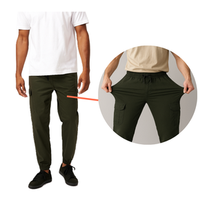 Pantalones de trabajo de seguridad para hombre, uniformes de trabajo, pantalones de trabajo con múltiples bolsillos, pantalones de trabajo tipo cargo. - Product Image 2