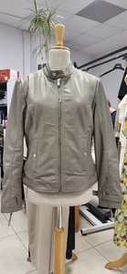Vestes en cuir pour femmes personnalisées directes d'usine à la mode - Product Image 1