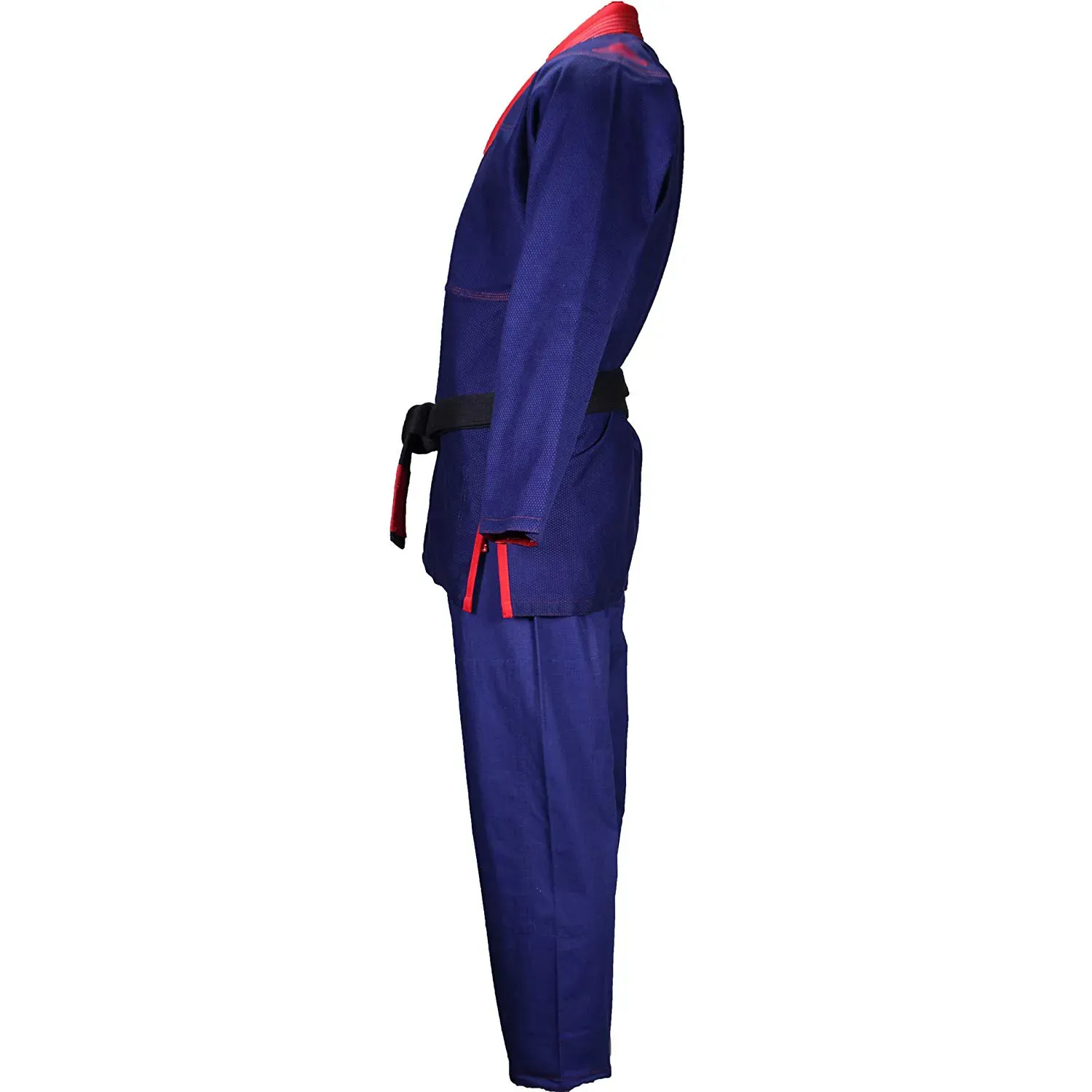 100% Katoen Bjj Kimonos Braziliaanse Jiu-Jitsu Uniform Snel Droog Licht Gewicht Bjj Gi Pak Zweet Absorberend Blauw Jiu Jitsu Gi