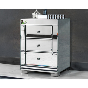 Ensemble de chambre à coucher contemporain en métal avec armoire miroir, taille King Size, de fabricant turc, pour la maison, vente en gros et exportation - Product Image 6