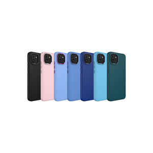 Coque en silicone premium pour Samsung Galaxy A03 avec cadre métallique et boutons, design Sierra Blue, antichoc, protection pour modèles - Product Image 3