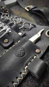 Étui à ciseaux avec ceinture pour coiffeurs Salon de coiffure coiffeur ciseaux de coiffeur coiffure taille support étui sac LBB-0027 - Product Image 5