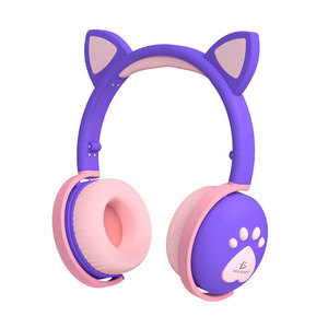 Cuffie Bluetooth con Orecchie da Gatto, Alta Fedeltà Audio, ANC, Over-Ear, Wireless, 5 Opzioni di Colore per Telefoni Cellulari e Uso DJ - Product Image 4
