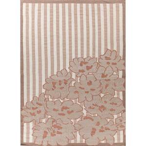 พรมขนสัตว์ทอมือลายดอกไม้สไตล์คิลิม รุ่น Alhambra Ivory Flat Weaves สำหรับบ้าน ห้องโถง ห้องนั่งเล่น ห้องนอน-รุ่น ADWP-13065 - Product Image 1