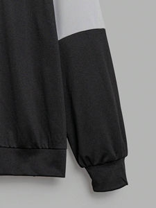 Wholesale OEM <b>Women's</b> <b>Plus</b> <b>Size</b> Color Block Hoodie and <b>Sweatshirts</b> Top Quality <b>Hoodies</b> for <b>Women</b> - Product Image 4