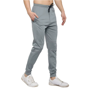 กางเกงวิ่งออกกำลังกายแบบลำลองของผู้ชายกางเกงออกกำลังกายฟิตเนสสลิมเชือกฟอกสีออกแบบโลโก้ได้ตามต้องการเป็นมิตรกับสิ่งแวดล้อมผ้าใบ - Product Image 5