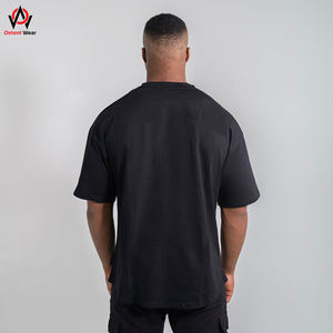 เสื้อยืดครอปผ้าฝ้าย100% ใส่ได้ทั้งชายและหญิงชุดสตรีทแวร์ทรงหลวมโอเวอร์ไซส์สั่งตัด - Product Image 3