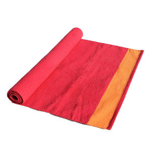Alfombra de algodón antideslizante para yoga, superficie ecológica personalizable para ejercicio físico y entrenamiento de yoga - Product Image 5