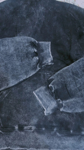 High Quality 430grams Cotton Mens <b>Hoodie</b> Custom Logo Embroidered Pullover Vintage Acid Wash Long Print Waterproof Autumn Wear - Product Image 3