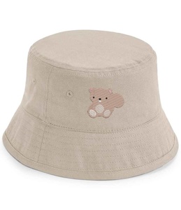 Animal Custom Embroidered Logo Bucket Hats Custom Color With Your Own Text Made in Vietnam Factory Fashionable Denim Bucket Hat - Product Image 4