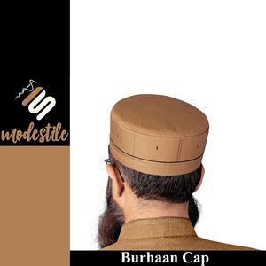 Burhaan Premium Polyester Cotton Kufi Hat Comfortable Breathable Islamic Prayer Accessory with Custom Logo for Spring Season - Product Image 6