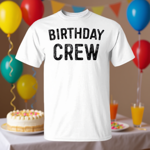 T-shirt promozionale personalizzabile per compleanni e celebrazioni - Squadra di compleanno - Product Image 3