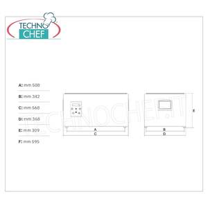 Technochef - RONER SOFTCOOKER pour la cuisson par immersion, 22 litres. Tank, Mod. SOFTCOOKERXPS1/1 - Product Image 3
