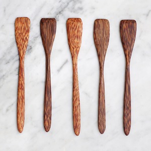 Hot sale wooden utensils coconut <b>spatulas</b> for cooking baking handmade coco wood <b>spatula</b> <b>set</b> - Product Image 6