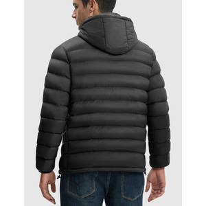 Chaqueta Acolchada de Diseñador de Lujo Extra Grande para Hombre, Chaqueta de Plumón de Alta Calidad con Logotipo Personalizado Informal en 3D, Chaqueta Acolchada con Capucha para Hombre - Product Image 6