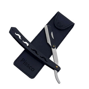 Rasoirs en acier inoxydable pour l'épilation, rasoirs de rasage professionnels, rasoir droit de barbier - Product Image 2