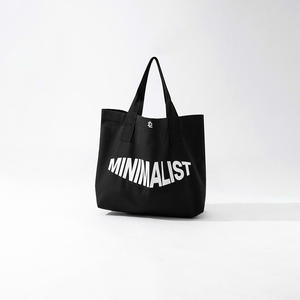 Sac fourre-tout TST 3007 grande capacité, écologique, au design minimaliste, en toile avec doublure en polyester, portable, avec décoration lettres - Product Image 5