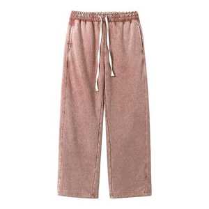 Jeans Vintage Hommes Style Hip-Hop Long Droit Pantalon Décontracté à la mode Versatile Slim Pant - Product Image 4