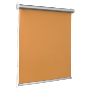 Persianas Verticales Térmicas BOJANEK ROLL THERMO Dreamy, Tela de Poliéster, Aislamiento Térmico, Control de Luz, Diseño Moderno, NARANJA - Product Image 1