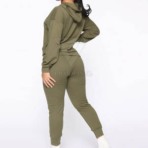 ชุดเสื้อครอปของผู้หญิงชุดเสื้อครอปทำจากผ้าฝ้าย - Product Image 4