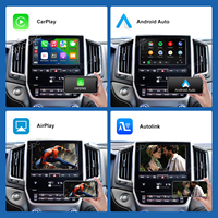 Boîtier d'interface Linux pour Toyota Land Cruiser LC200 2016-2020, CarPlay sans fil, Android Auto, module CarPlay, décodeur, autoradio