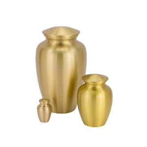 Urnes Meilleures ventes en ligne Urne funéraire en aluminium pour adultes Urne funéraire en métal bleu feu pour cendres humaines - Product Image 2