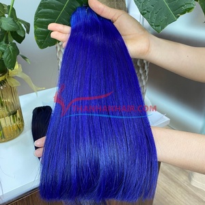 Extensiones de cabello humano Remy vietnamita crudo 100% de alta calidad de trama recta súper doble dibujada - Product Image 5