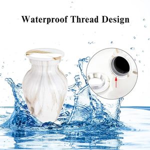 Exportador de origen indio de urnas de cremación de recuerdo de material de aluminio 100% de estilo americano para compradores globales - Product Image 4