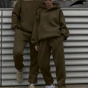 Vente flash 2025 – Sweat à capuche oversize en molleton français de haute qualité, unisexe, tricoté, anti-rétrécissement, écologique, séchage rapide, uni - Product Image 5